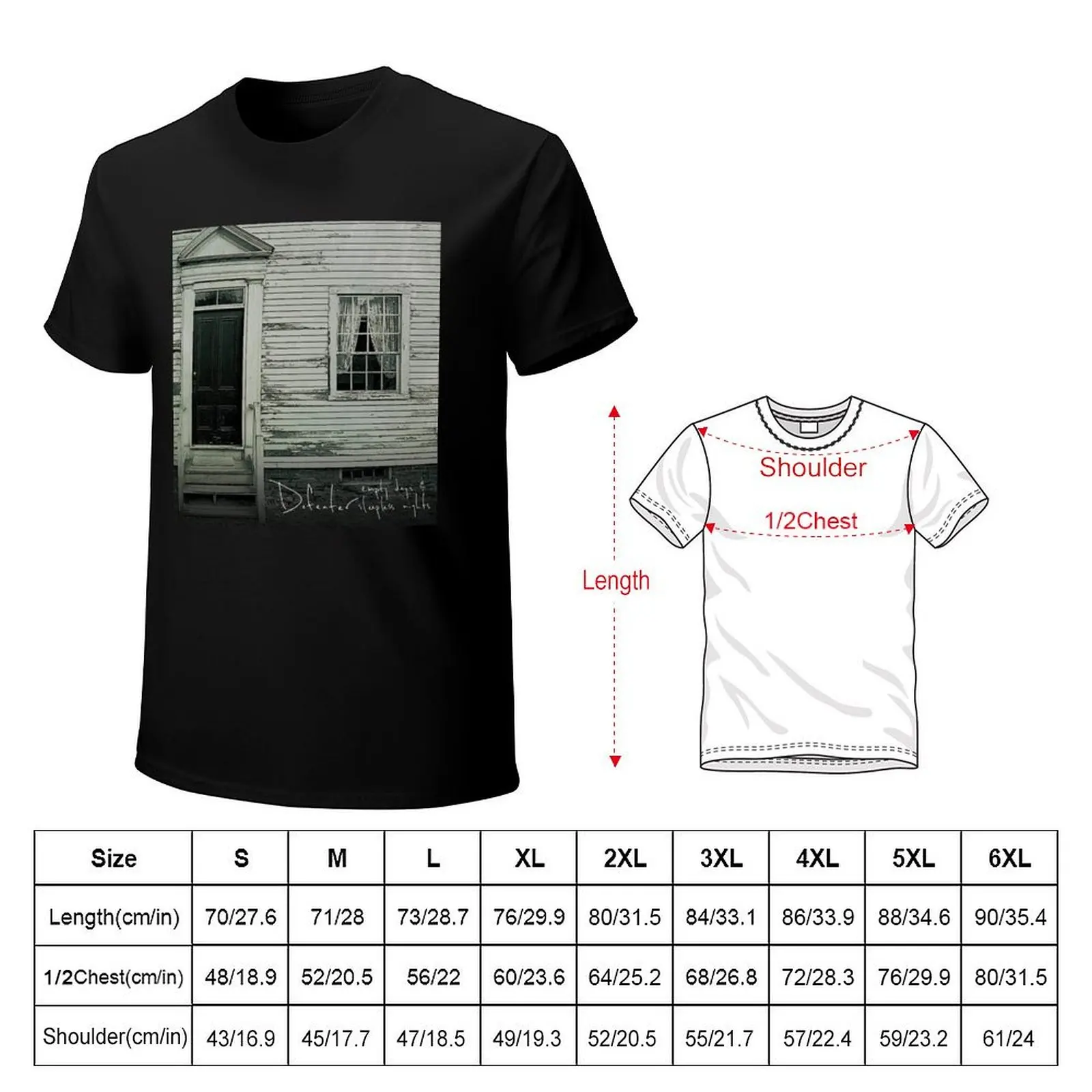 Defeater - Empty Days & Sleepless Nights T-Shirt Sports Casual Breathable Tee Shirt