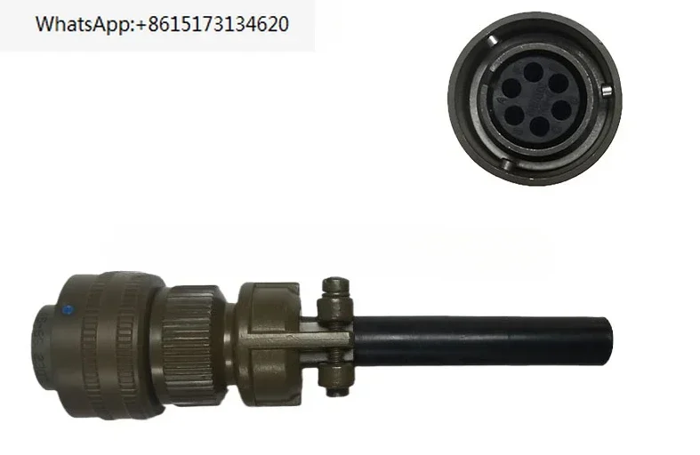 

GT series GTC06F14S-6S/GTC06F14S-6P crimp round plug.