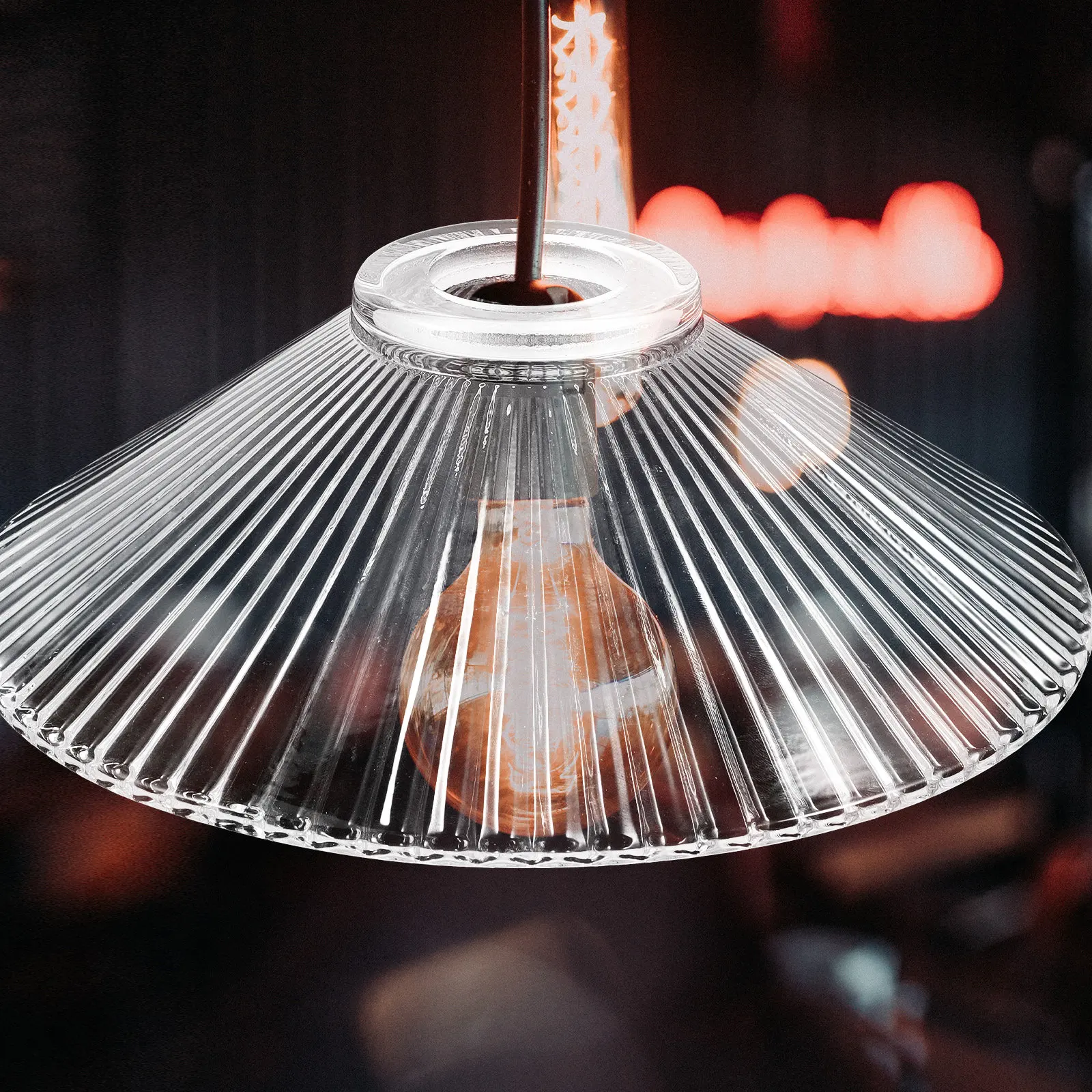 

Утолщенный прозрачный стеклянный плафон для подвесного светильника, диаметр 55 мм, современный абажур для бра, люстр, светильников для кухонных островов