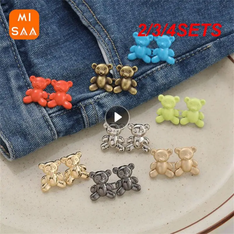 2/3/4SETS Pin Convenient And Practical Reduce Waistline 2 Specifications Hottest Fashion Accessories Alloy