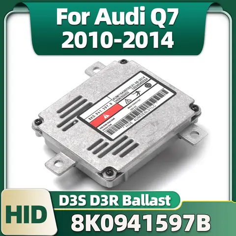 제어 블록 자동차 헤드라이트 D3S D3R D4SD4R HID 제논 안정기, 아우디 Q7 2010 2011 2012 2013 2014, 8K0.941.597.B 10036060024