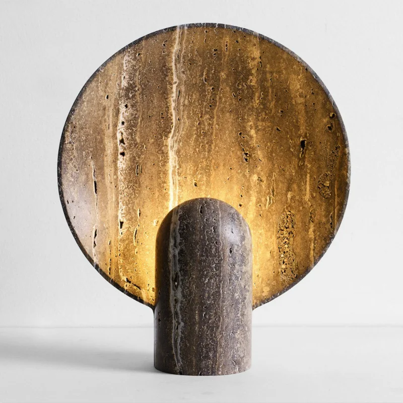 

Resin LED desk lamp Nordic art study living room bedroom bedside desk lamp art