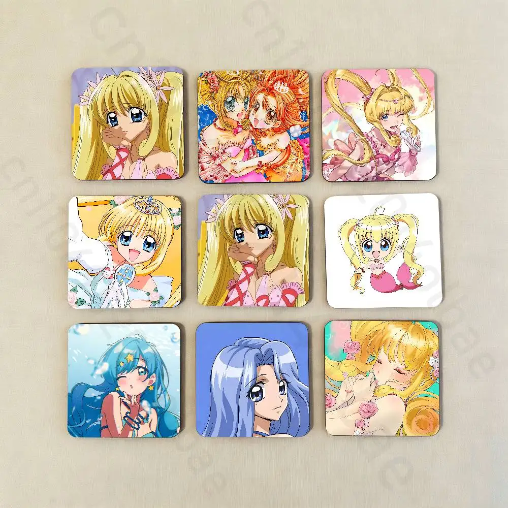 

M-Mermaid Melody Pichi Pitch Pins Fridge Magnets Magnetic Refrigerator Memorial Gifts For Kitchen Office Locker Travel Home Deco