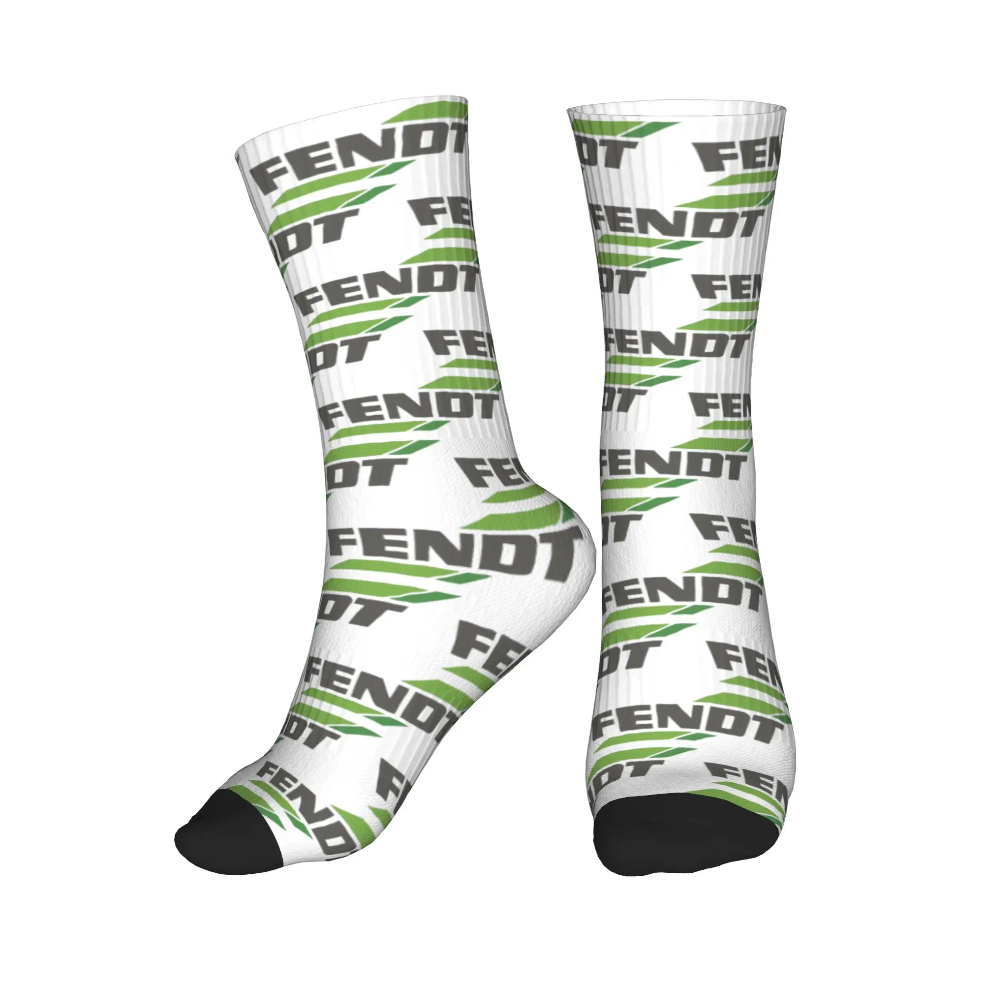 

All Seasons Fendt Tractor Sport Middle Tube Socks Super Soft Crew Socks Funny Stockings for Men Women