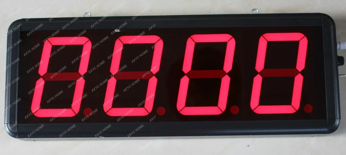 Large screen LED four digit display countdown counter, minus counter, with relay control output delay