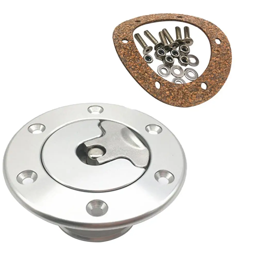 Aluminum Alloy Aircraft Fuel Flush Mount with 6Hole Anodized