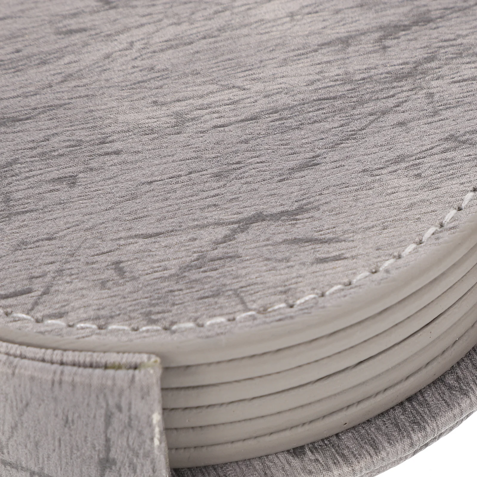 

1Set PU Coasters Anti-Skid Heat-Resistant Cup Mats Practical Tableware Pad Exquisite Details Home Accessories