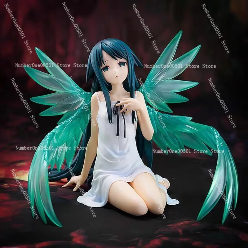 

The Song of Saya Saya Transparent Wings Girl Anime Figure Non-Official Boxed Desktop PC Case Decor Collectible Exquisite Craft