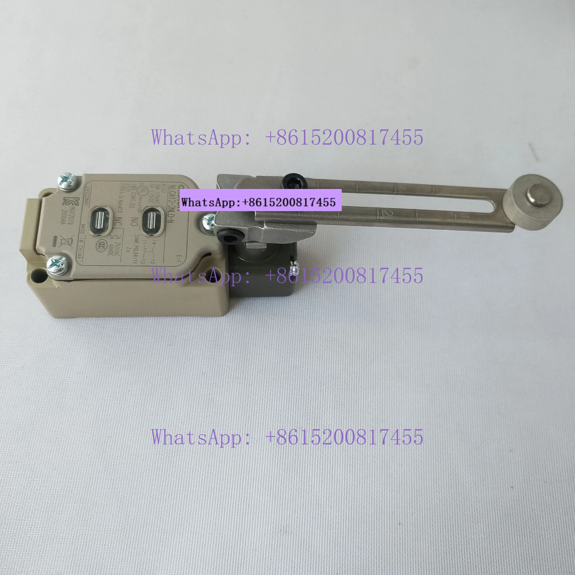 مفتاح حد السفر الأصلي OM/RON WLCA2-N سلسلة كاملة مقاومة للغبار ومقاومة للماء من نوع الرافعة القصيرة