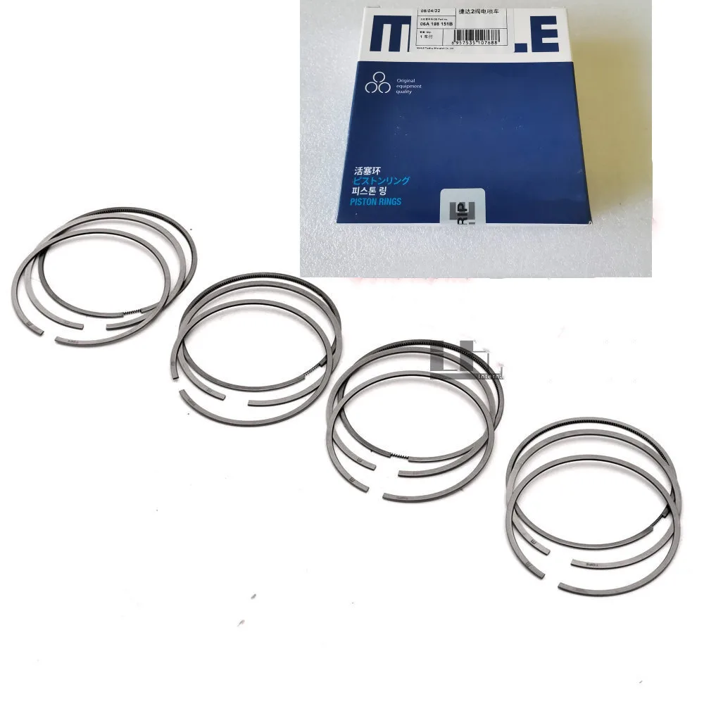 

Genuine STD Piston Rings Set 82.5mm 06h198151c 06h198151b Fit For VW Jetta GTI Tiguan AUDI A3 TT SKODA 1.8TSI 2.0TFSI