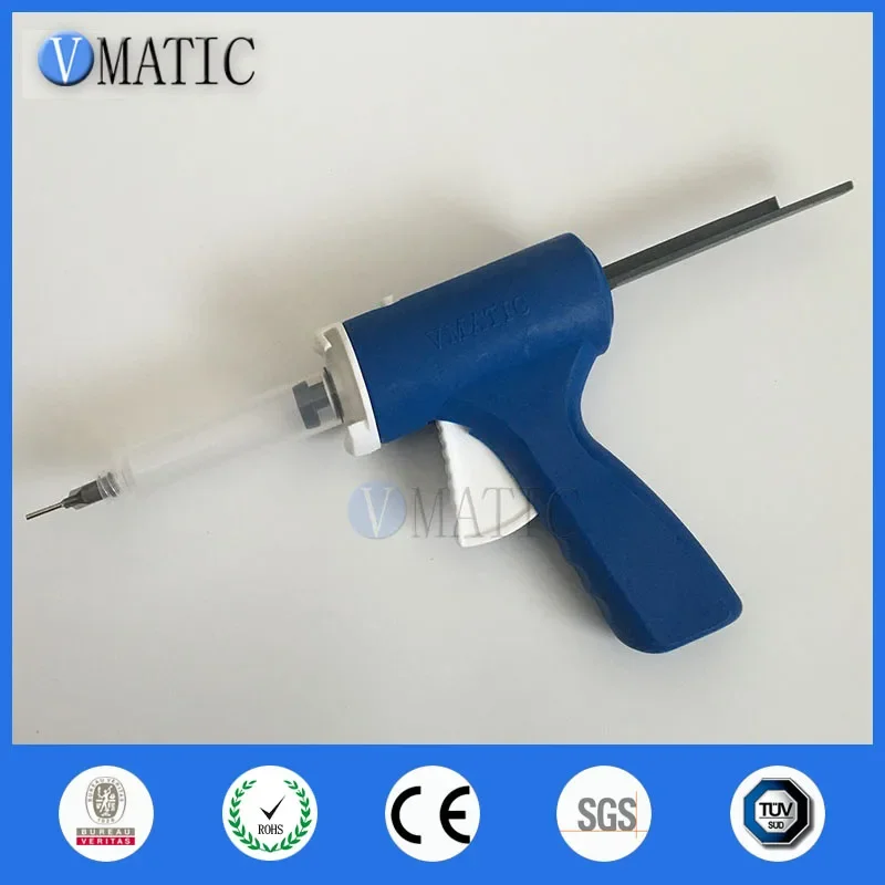 High Quality 5cc 5ml Plastic Soldering Flux Caulking Gun For Green Oil With Syringe & Needles