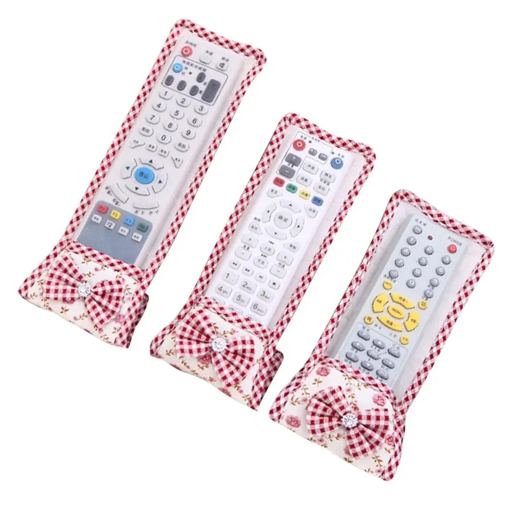 

Lace Remote Cover Beautiful Fabric Dust Creative Beautiful Lace Cover Proof Protective Case for Adapter Socket