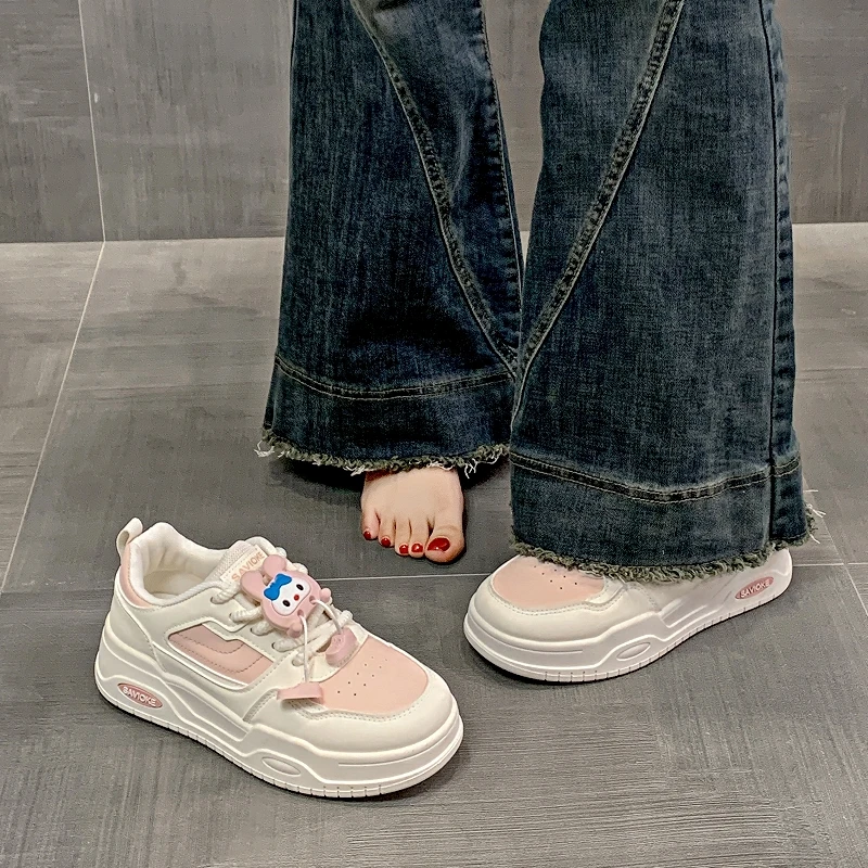 CRLAYDK-Baskets de Tennis Classiques pour Femme, Chaussures de Marche Plates, Basses, Décontractées, à Lacets, Confortables, Rouges, à la Mode