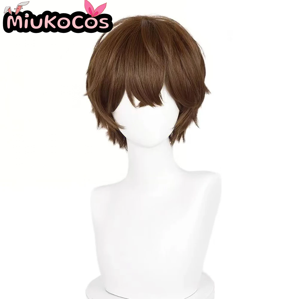 متوفر في المخزون Eli Clark Seer شعر مستعار تأثيري MiukoCosplay لعبة الهوية الخامس تأثيري