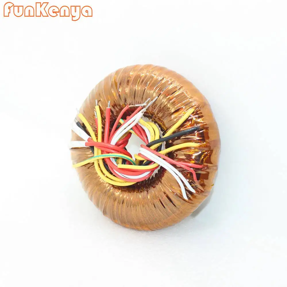 4N ออกซิเจนฟรีทองแดง O ประเภทหม้อแปลงไฟฟ้า150W AC 0-18V 0-18V 15V-0-15V AC 0-22V 0-22V 15V-0-15V