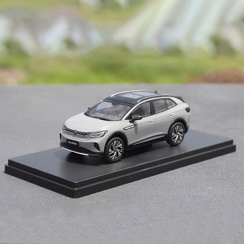 Diecast 1:43 Scale ID.4 CROZZ ID4 SUV Car Model Metal Toy Vehicle For Adult Children Collection Display Gift Souvenir