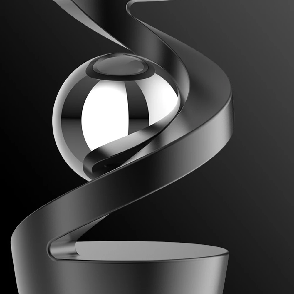 Gravity Defying Kinetic Desk Toy Optical Illusion Desk Toy Fidget Spinners Desktop Floating Gyroscope for Office Desk Decor image 5