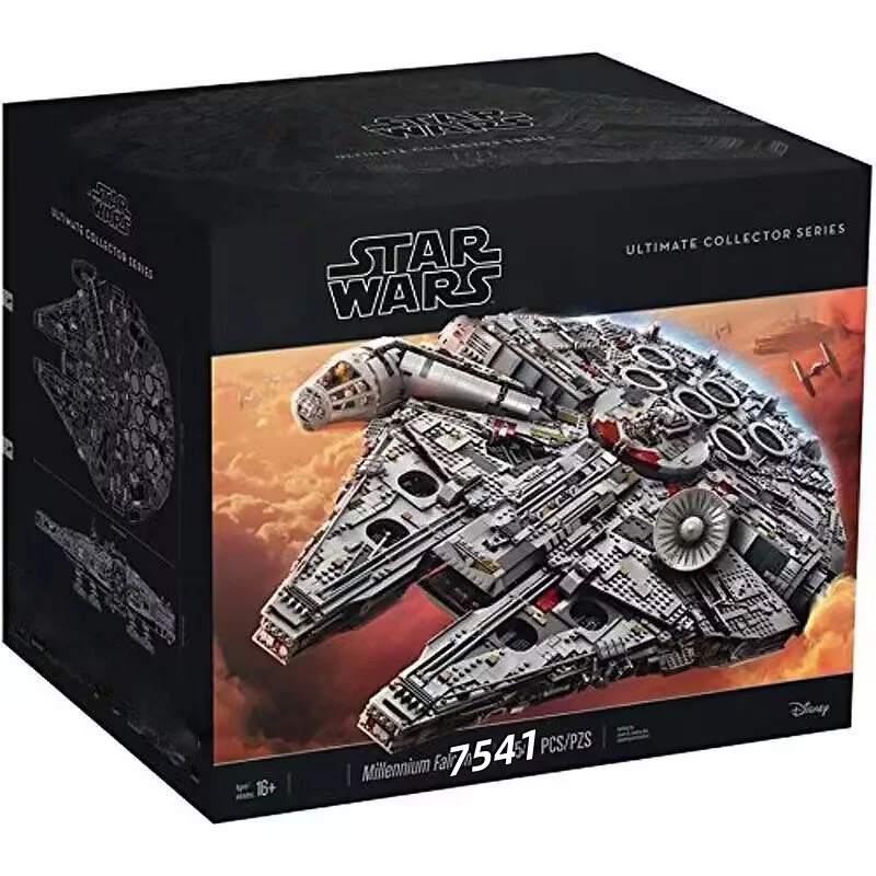 

In Stock The Large Millennium Ship Falcon Building Blocks Bricks Compatible 75192 05132 Toys For Kids Birthday Christmas Gifts