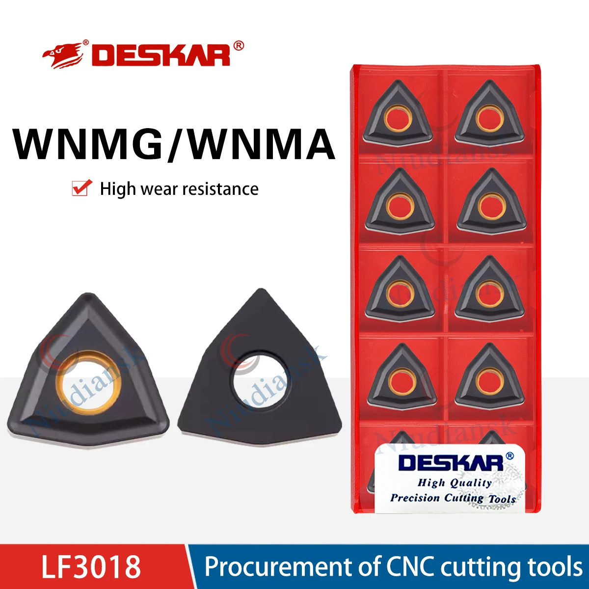 

WNMG/WNMA080404/080408/080412 LF3018 Токарный станок с ЧПУ Внешний круг Персикообразные токарные лезвия Инструменты для обработки чугуна Свинья Утюг