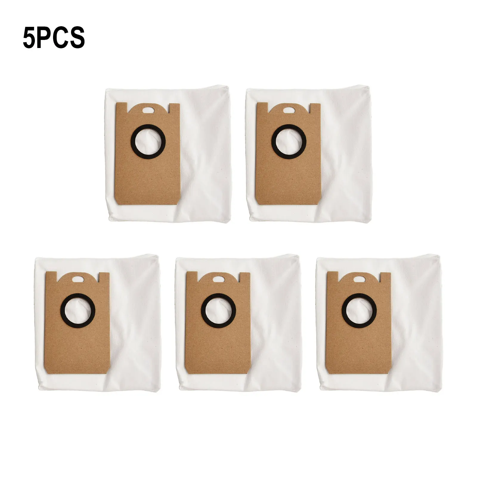 Clean Your Home Efficiently with For Amarey A90+/A91+ Canister Robotic Vacuum 5 Pack Dust Bag Replacement Parts
