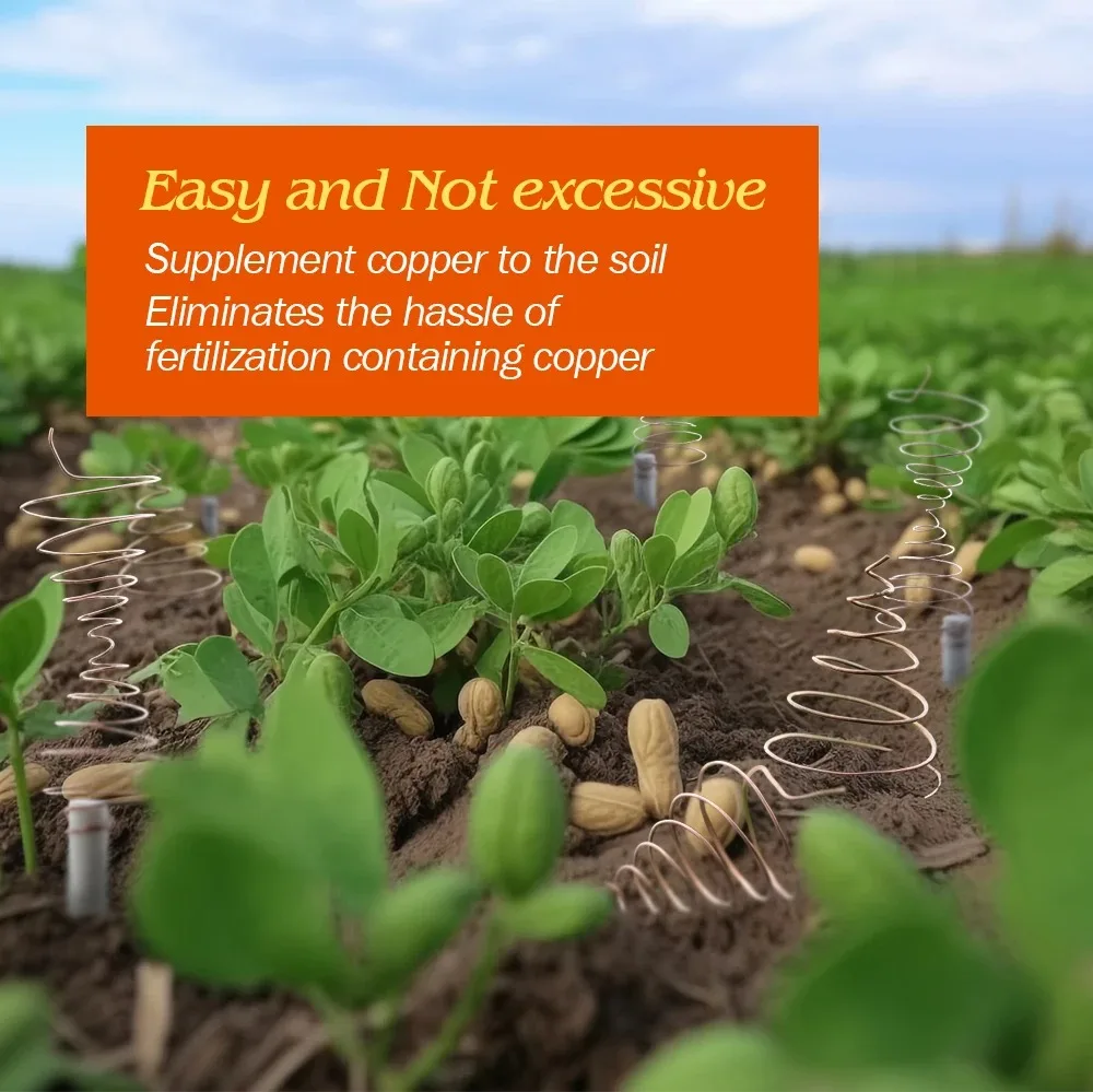 أدوات لف الأسلاك الملفية القابلة لإعادة الاستخدام، الثقافة الكهربائية متعددة الوظائف، تركيبات أواني البستنة، تهزهز هوائي النحاس للثقافة الكهربائية