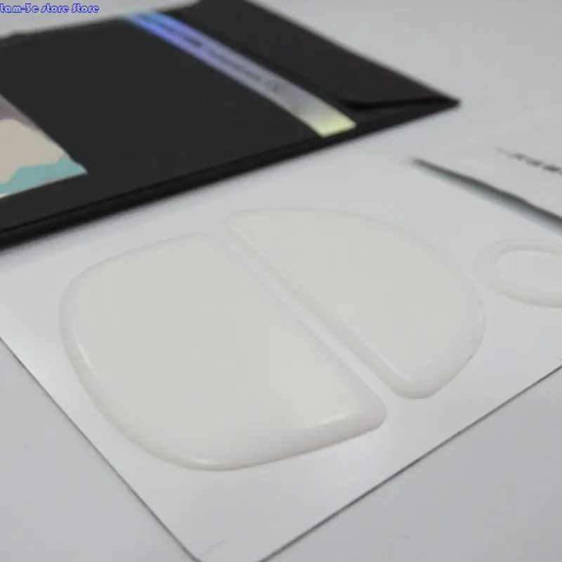 D0UA 1Set Ice Version Mouse Feet for VAXEE XE Mouse Feet Pad Glides Curveds Edges Mouse Skates Sticker