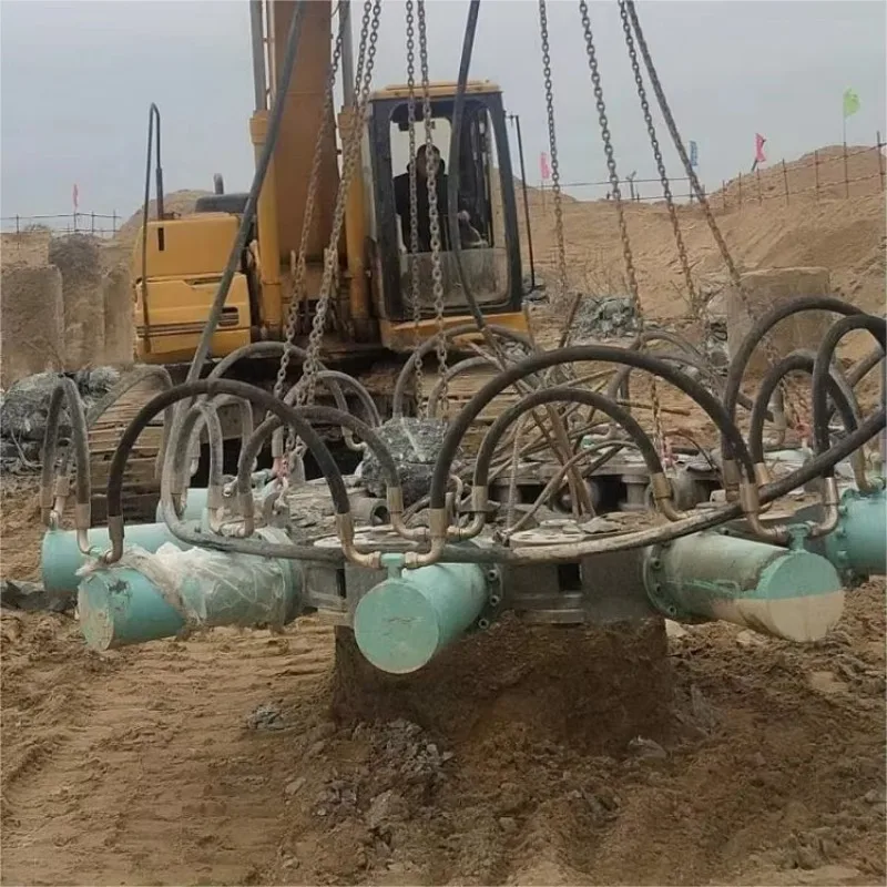 Foundation Pile Concrete Breaker Machine Excavator Breaker Hydraulic Pile Breaker