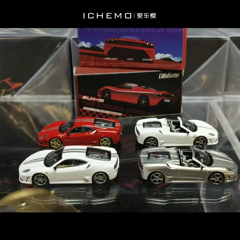 

Foshan Limited Little Hunter 1:64 F430 миниатюрная литая под давлением модель автомобиля из сплава, игрушки для мальчиков, коллекционные украшения для взрослых.