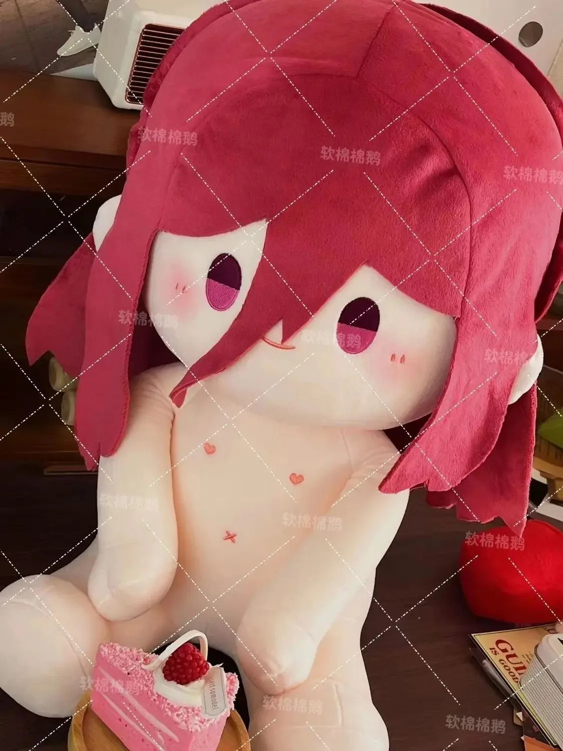 40CM Anime Chigiri Hyoma Cosplay Soft Body Dress Up Clothes Sitting Posture Pillow Gift