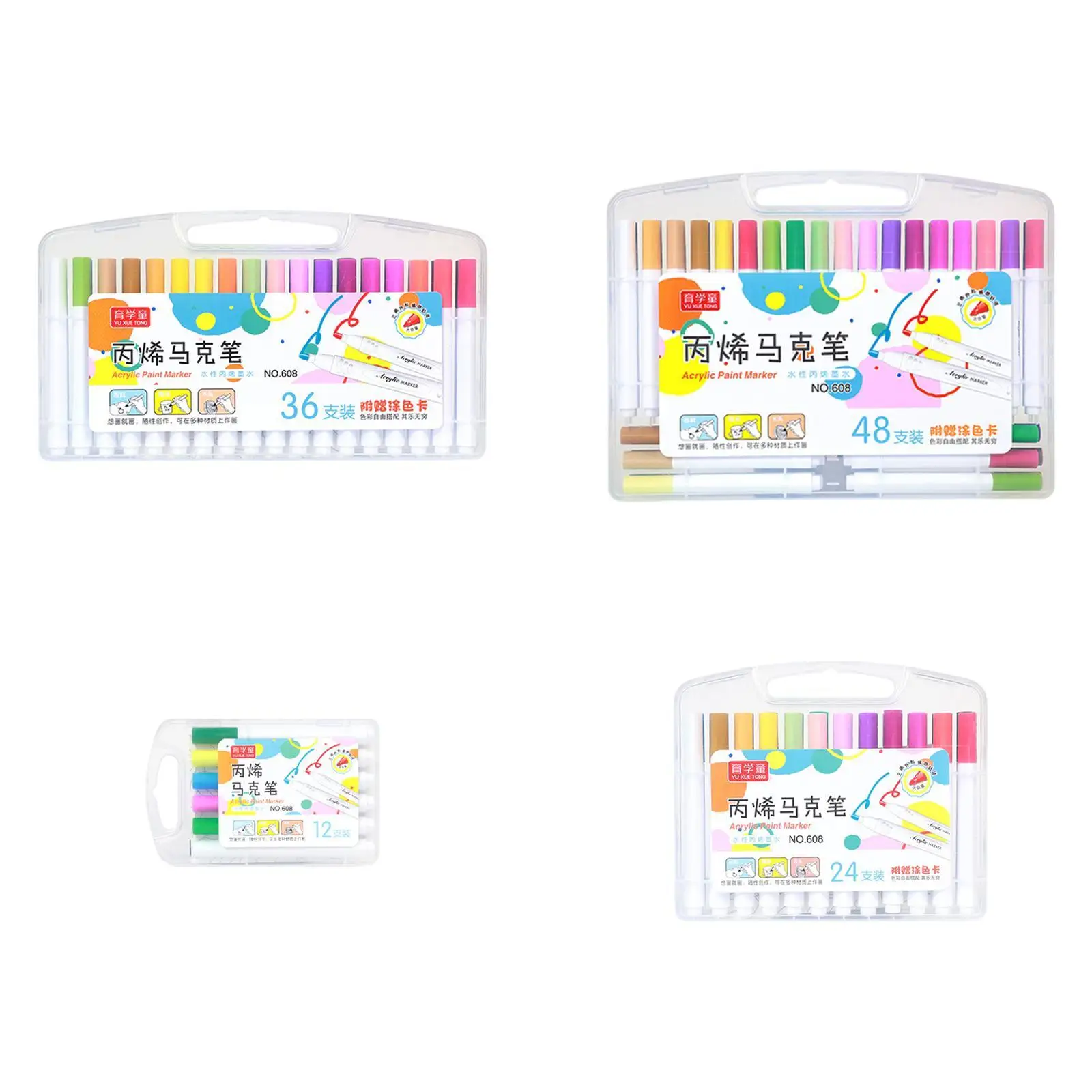 Acrylic Paint Markers Acrylic Paint Pens for Canvas Window Ceramic Surfaces