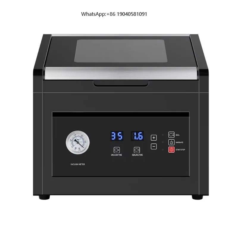 DZ-260 300 Pasty Food Grains Pickles Desktop Vacuum Packing Machine Table Top Vacuum Packer Vacuum Food Packing Machine