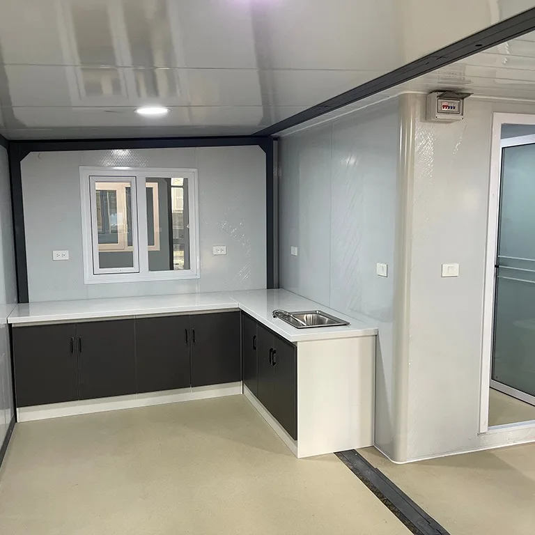 20ft 30ft 40ftShipping الحاويات وحدات منزل 20ft 40ft المحمولة مكتب الفضاء في الهواء الطلق محطة العمل سهلة الإعداد جودة البناء