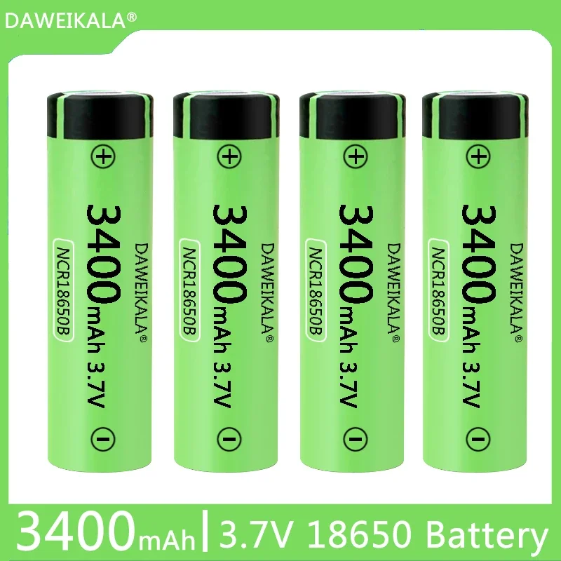 100% oryginalna bateria 18650 3,7 V 3400 mAh akumulator litowy do wentylatora latarki potężna latarka akumulator komputerowy