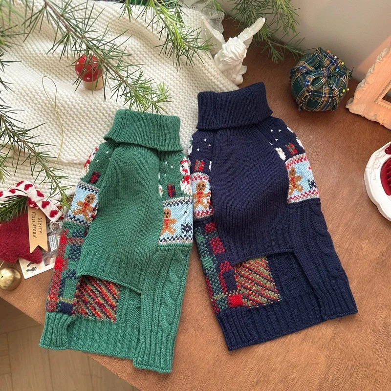 Christmas Snowman Dog Sweater 5