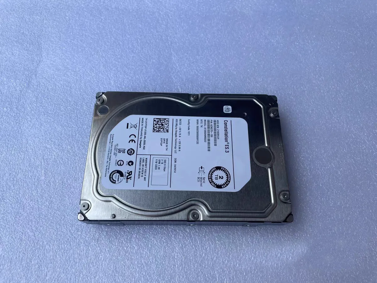 For DELL 1P7DP ST2000NM0023 2TB 7.2K SAS 3.5 Server Hard Drive