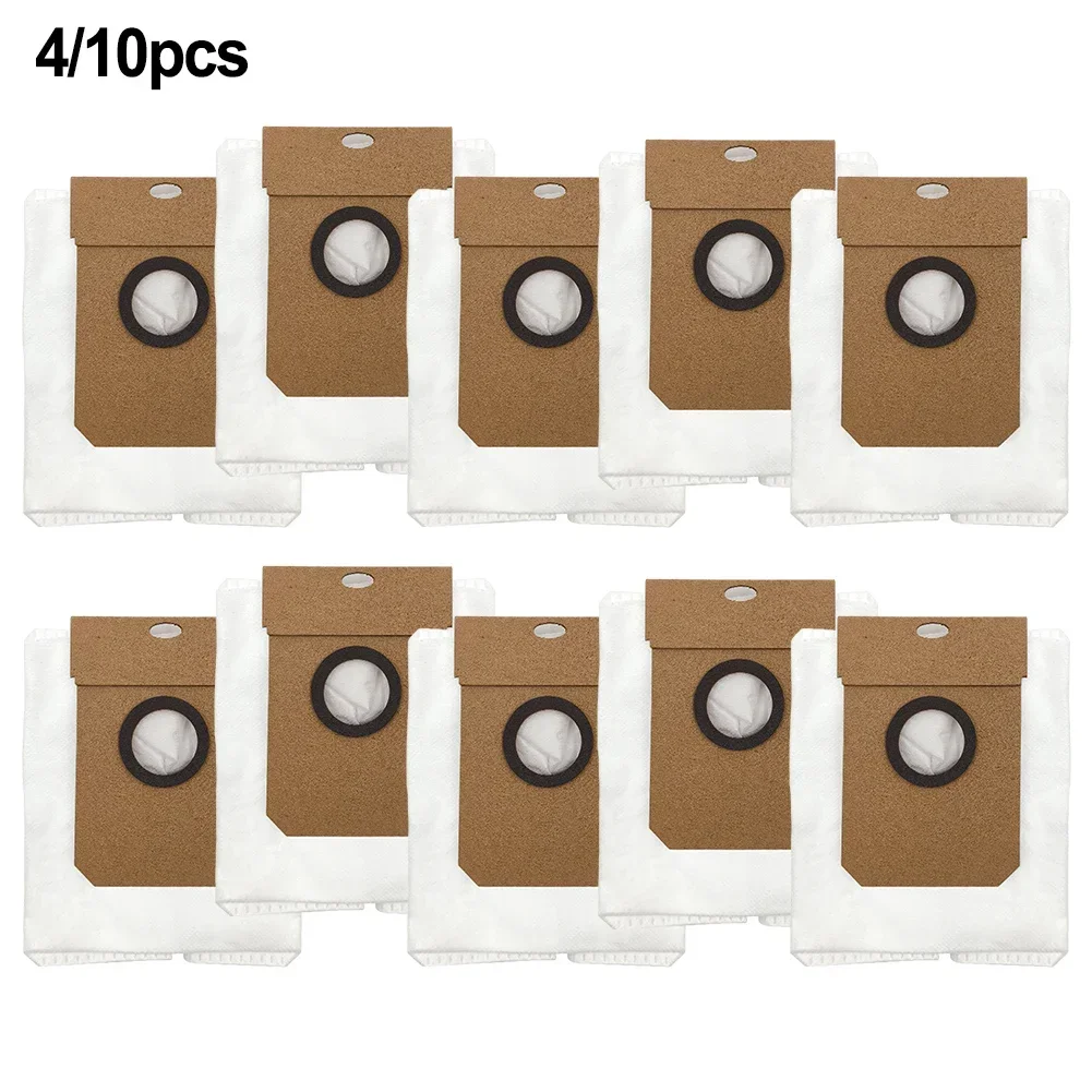 4/10 Packs Reusable Dust Bags For Cecotec For Conga 11090 Robot Vacuum Cleaner Spare Replacement Accessories Dust Bags