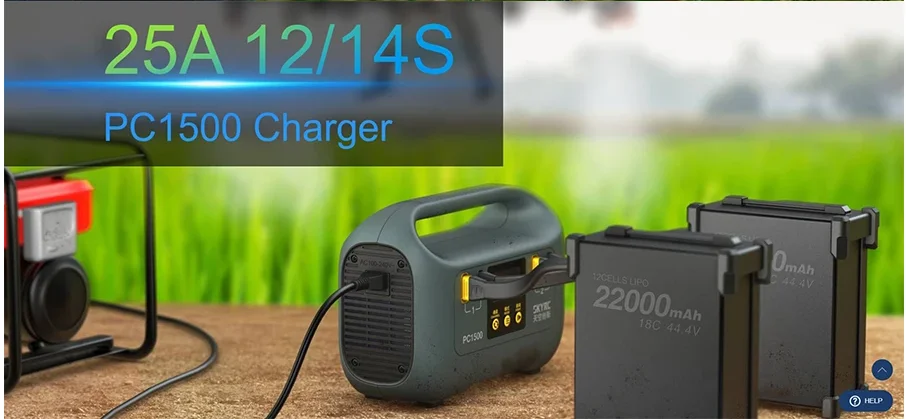 SKYRC PC1500 25A 12/14S 1500W Charger with Built-industry CAN Bus Communication for Smart Battery Lithium Battery Charger