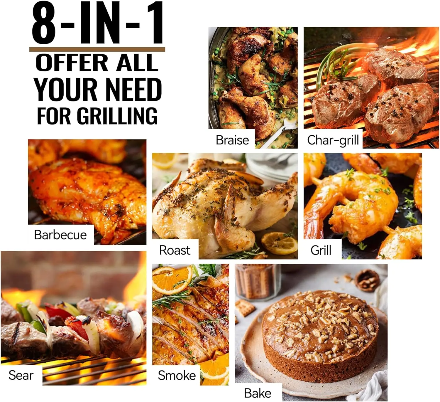 Z GRILLS Wood Pellet Grill Smoker with PID Technology, Auto Temperature Control, Direct Flame Searing Function,