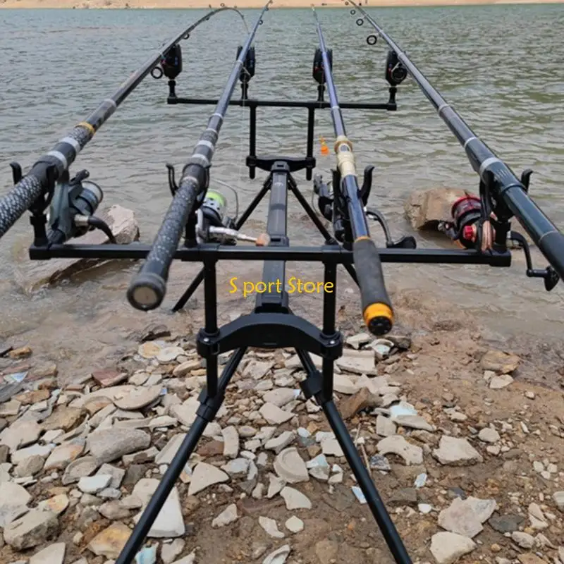 U2JB Carases Carp Fishings Rod Rest Break Resed Plastic Rack للبحيرة والبحر وأسماك البركة