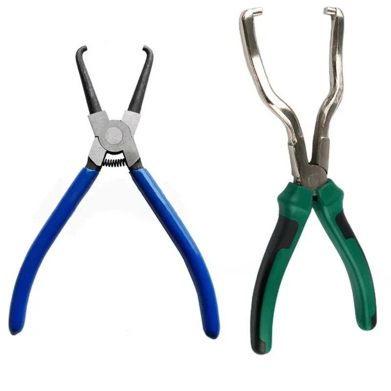 Professional Gasoline Pipe Joint Pliers Filter Caliper Oil Tubing Connector Disassembly Tools Quick Removal Pliers Clamp Repair