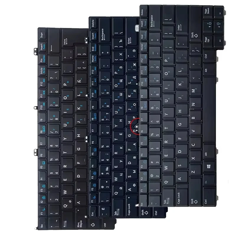 US/RU/LA English/Russian/Latin NEW Laptop Keyboard For Dell Latitude 12-7000 E7440 E7420 E7240 E7420D P22S P40G