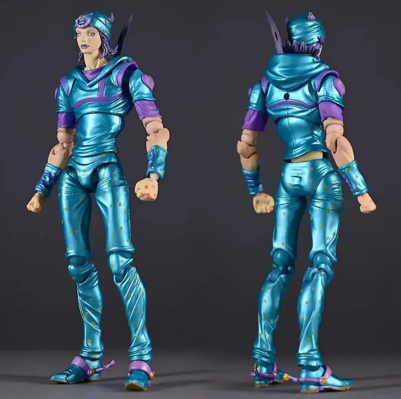 

In Stock Medicos Steel Ball Run Jojo'S Bizarre Adventure Johnny Joestar Action Figure Wf Limit 15cm Original Model Toys