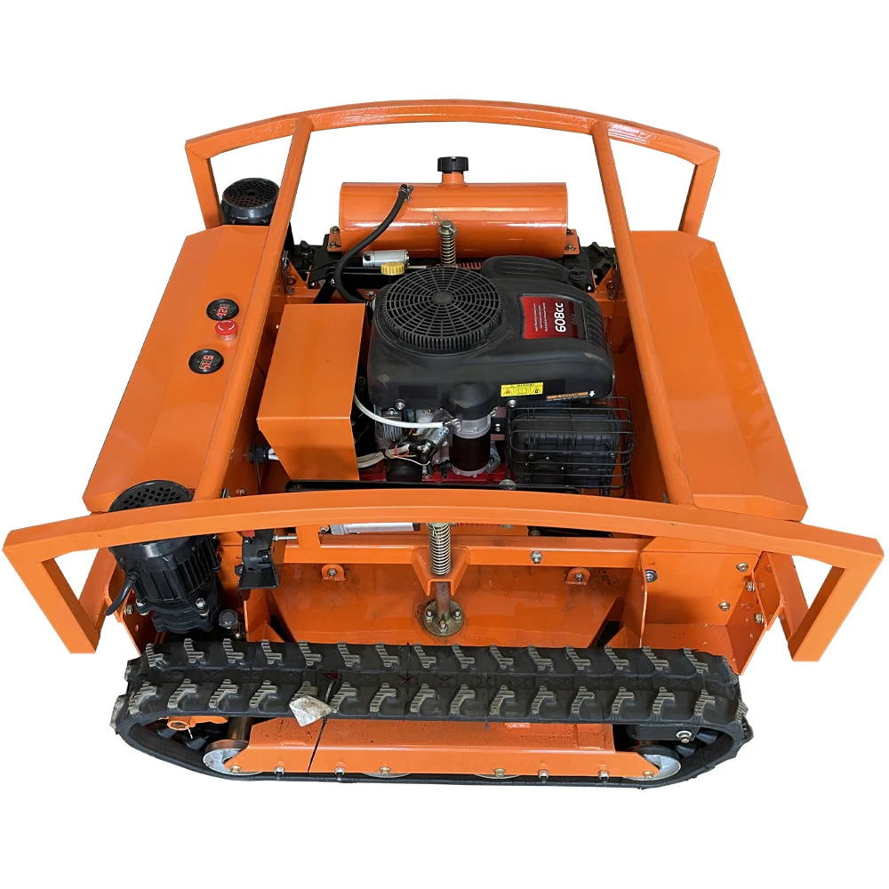 16HP 25HP CE Slope Gasoline Remote Lawn Mower Blade Seperate From Engine