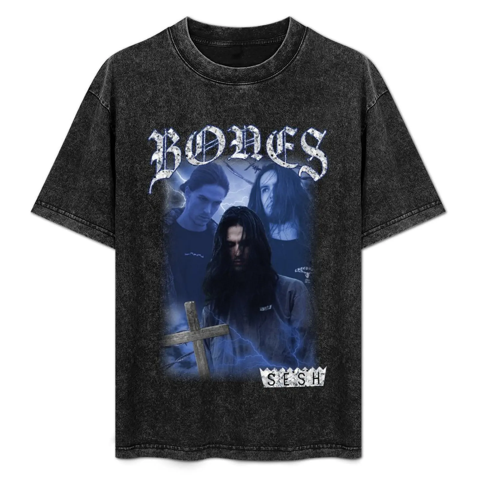 

Bones Vintage Bootleg Shirt T-Shirt Christmas Theme Tee Top