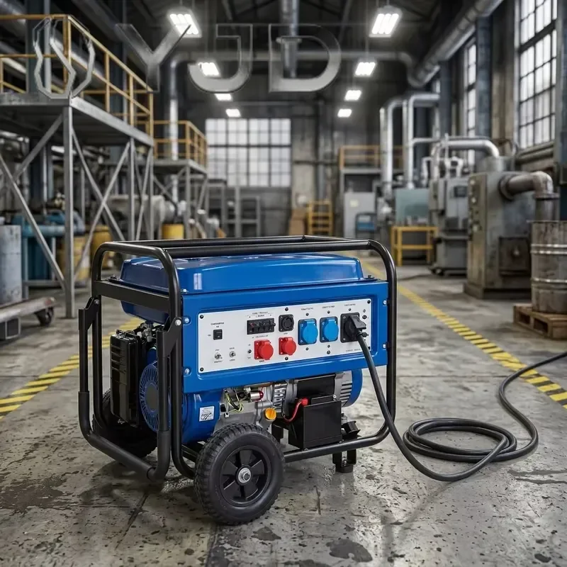 YJD Super Silent Weichai Yuchai Auto Start Remote Start Open Frame Portable Genset Diesel Generator with ATS