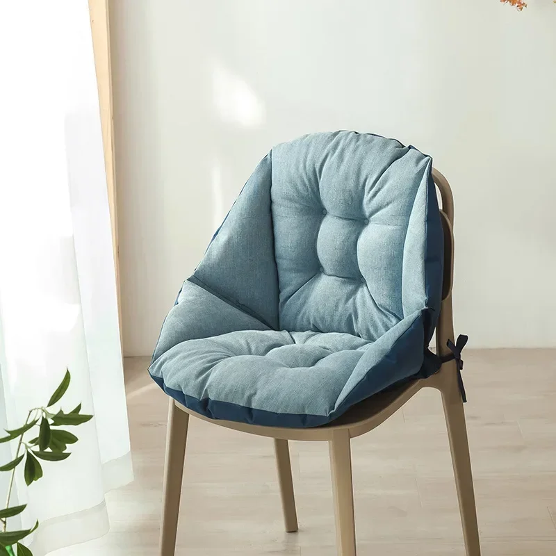 Cushion Office Chair Four Seasons Universal Cushion Backrest One Piece Thickened Winter Chair Cushion