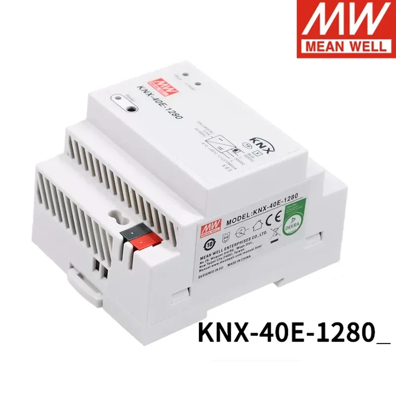 MEAN WELL KNX-40E-1280 MEANWELL 1280mA KNX EIB Power Supply with Integrated KNX BUS Choke For Security Monitorning System