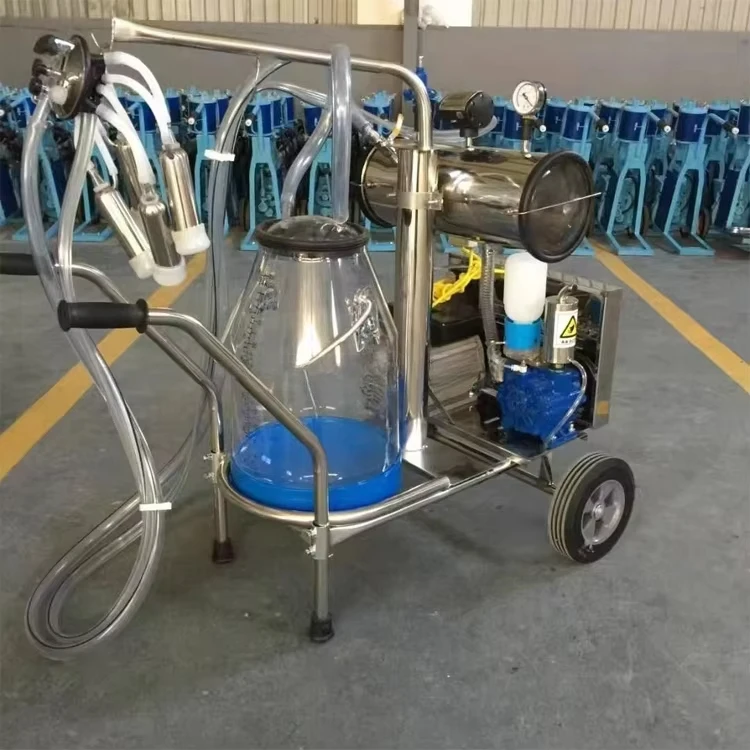 

High-Efficiency Portable Mini Automatic Milking Machine For Dairy Farms For Cow Buffalo Camel Goat Milking