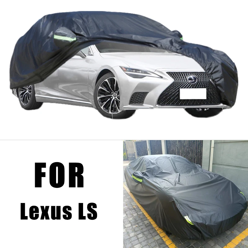 

Всепогодные автомобильные чехлы для Lexus LS 6-в-1, водонепроницаемые, пылезащитные, УФ-защитные, снежные, устойчивые к царапинам, защита