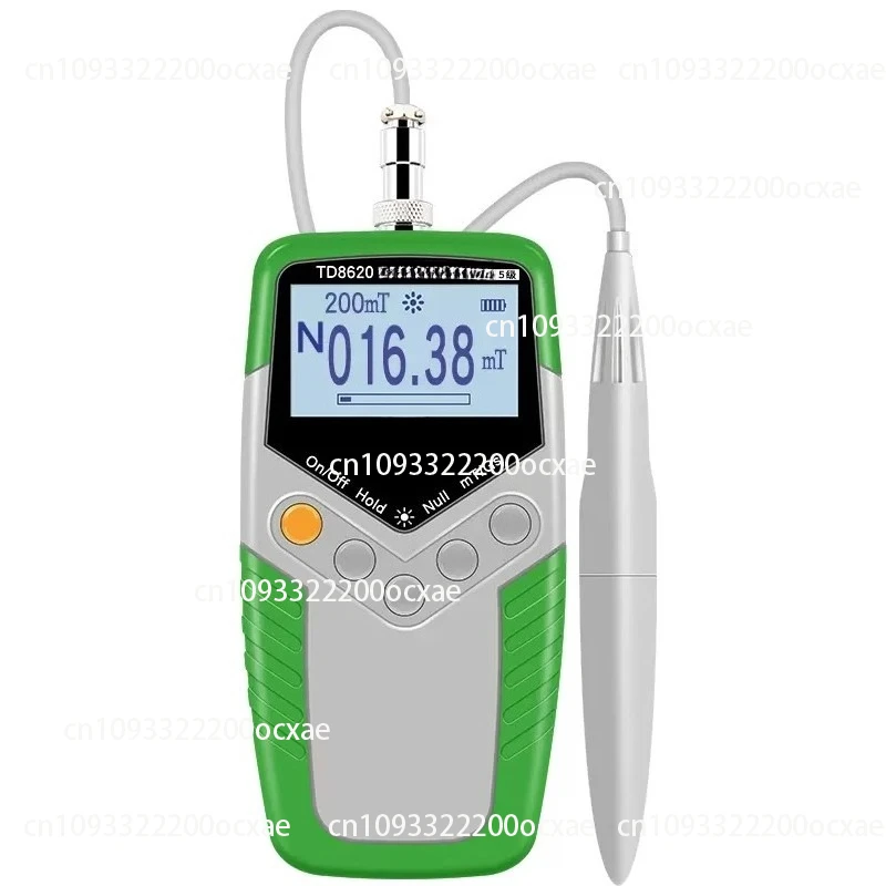

TD8620 Gaussmeter Magnet Magnetic Test Magnetic Field Strength Remanence Magnetic Detector Level 5 Accuracy/Error±5%